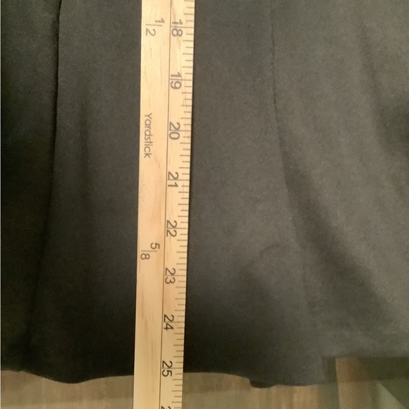 Eloquii women’s 16 black scuba peplum pleated short sleeves business casual top - Picture 4 of 8